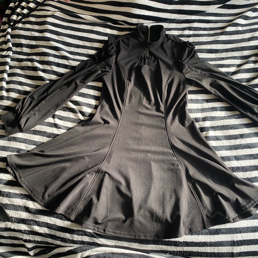 Punk Rave Heart Keyhole Dress